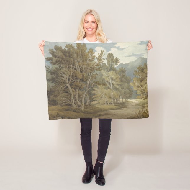 Manta Polar Parque Gowbarrow, Ullswater (por John White Abbott (In situ)