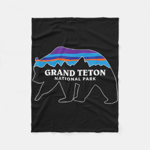 Manta Polar Parque nacional grand teton oso grizzly minimalist