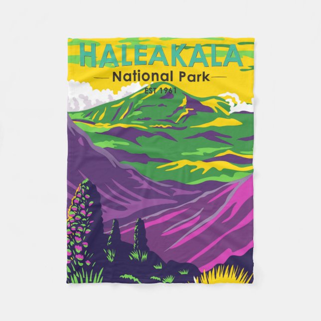 Manta Polar Parque nacional Haleakala (Anverso)