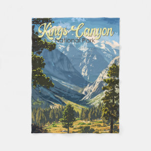 Manta Polar Parque nacional Kings Canyon Ilustracion Viajes Ar