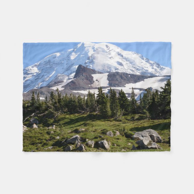 Manta Polar Parque Nacional Mount Rainier, WA. Spray Park (Frente (Horizontal))