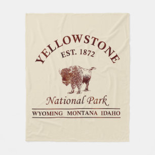 Manta Polar Parque nacional Yellowstone