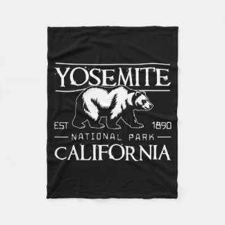 Manta Polar Parque Nacional Yosemite Est 1890 California Oso