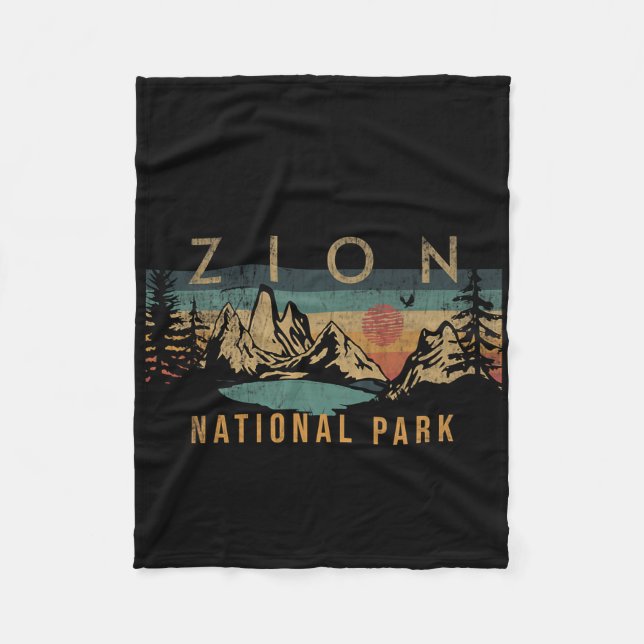 Manta Polar Parque Nacional Zion Utah Utah (Anverso)