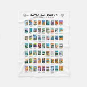 Manta Polar Parques nacionales de Estados Unidos 