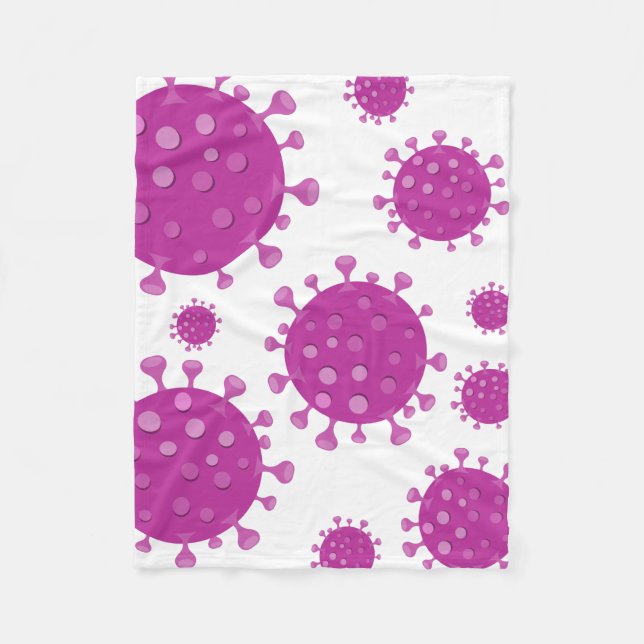 Manta Polar Partícula viral púrpura (Anverso)