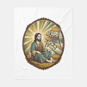 Manta Polar Partido de Silla Plegable Rota de Jesús Falta Torp