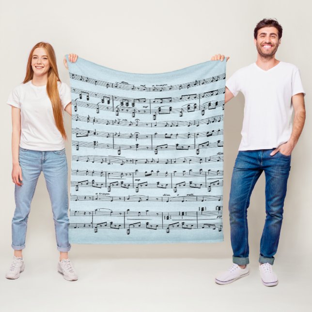Manta Polar Partitura azul (In situ)
