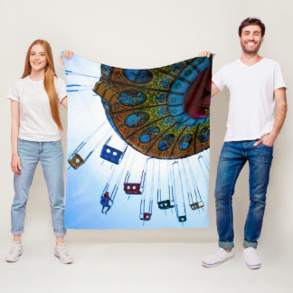 Manta Polar Paseo en Parque de Diversiones