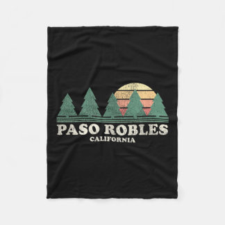 Manta Polar Paso Robles Ca Vintage Throwback Tee Retro 70s Des