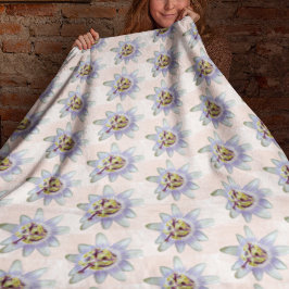Manta Polar Passiflora Fleece Blanket