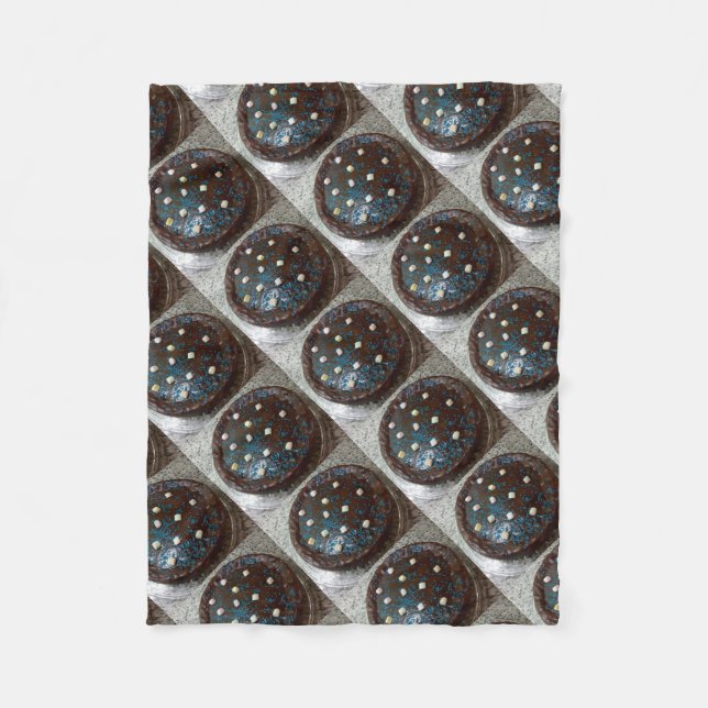 Manta Polar Pastel de chocolate (Anverso)