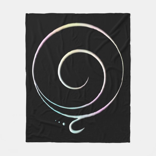 Manta Polar Pastel Gratitude  (Anverso)