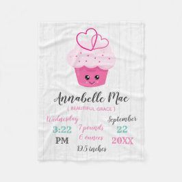 Manta Polar Pastel rosa lindo Kawaii Nacimientos