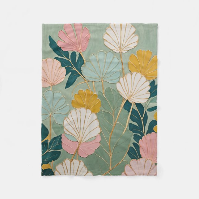 Manta Polar Pastel Scallop Dance (Anverso)