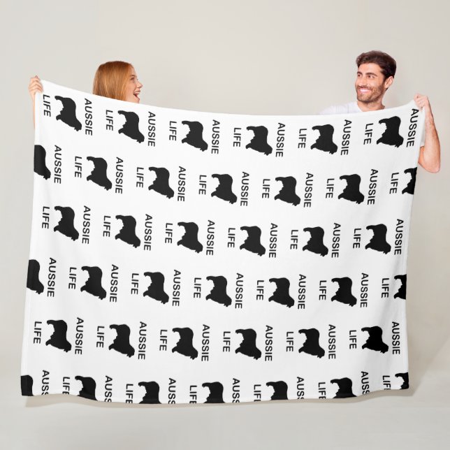 Manta Polar pastor australiano aussie life (In situ)