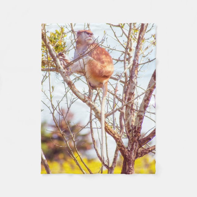 Manta Polar Patas arriba un árbol (Anverso)