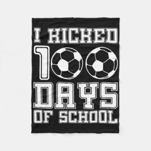 Manta Polar Pateé 100 Días De Fútbol Escolar Deportes De 100 D