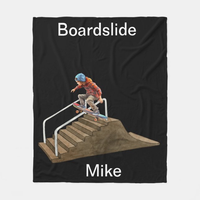 Manta Polar patinador (Anverso)