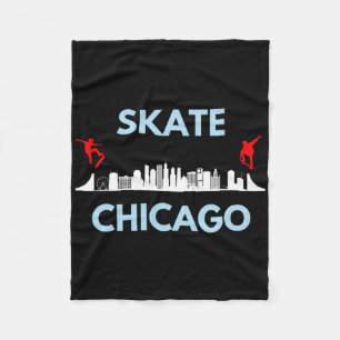 Manta Polar Patinar Chicago Il Aficionados al monopatín de Chi