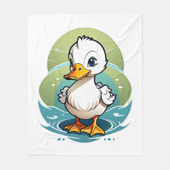 Manta Polar pato-blanco (Anverso)