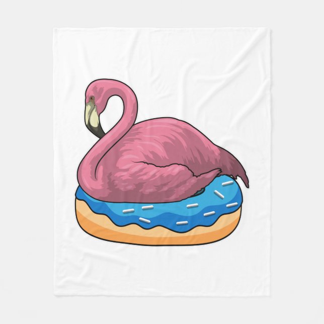 Manta Polar Pato con Donut (Anverso)