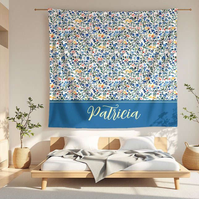 Manta Polar Patricia Dainty Ditsy Fiesta Floral (detail)