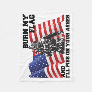 Manta Polar Patriota americano