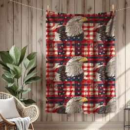 Manta Polar Patriotic Home Blanket Eagle Spirit for the USA