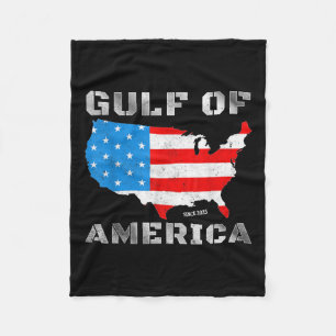 Manta Polar Patriótico Oficial Protrump Del Golfo De Estados U