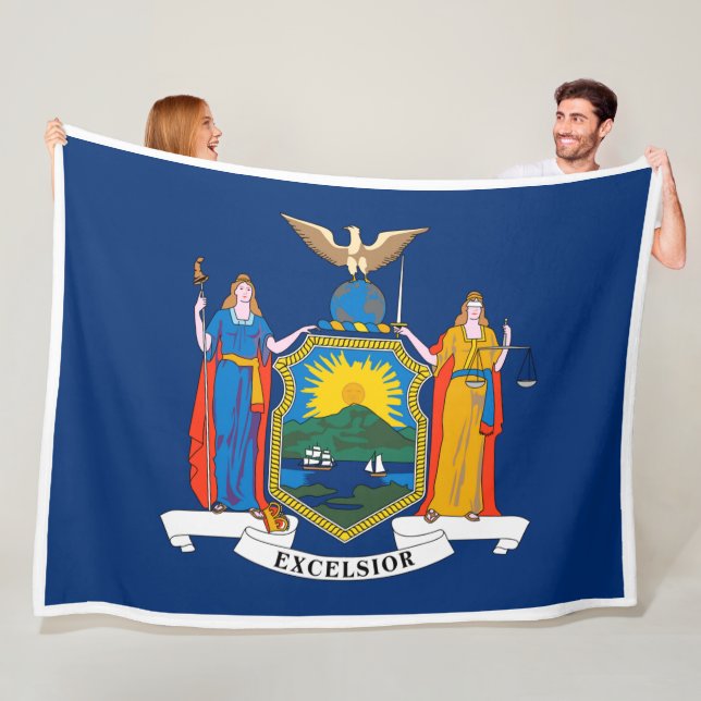 Manta Polar Patriotismo de impresión de la bandera del estado  (In situ)