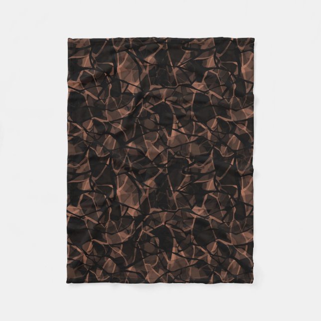 Manta Polar Patrón abstracto (Anverso)