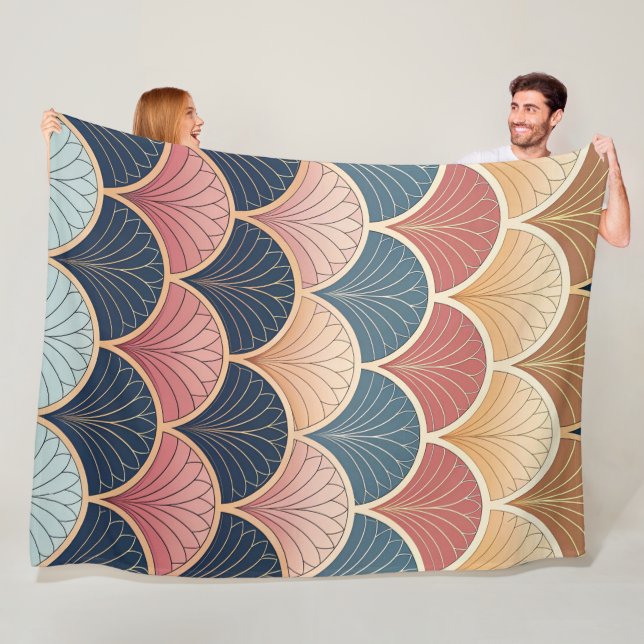 Manta Polar Patrón abstracto moderno sofisticado sin costuras (In situ)