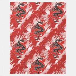 Manta Polar Patrón animal de Guay - Dragones 4