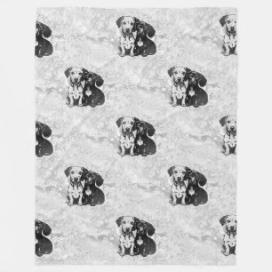 Manta Polar Patrón animal de Guay - Perros cortos 1