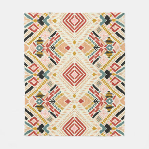 Manta Polar Patrón azteca de Chevron africano tribal