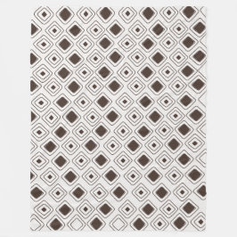 Manta Polar Patrón Bho Neutral Tribal Geométrico Azteca Suave