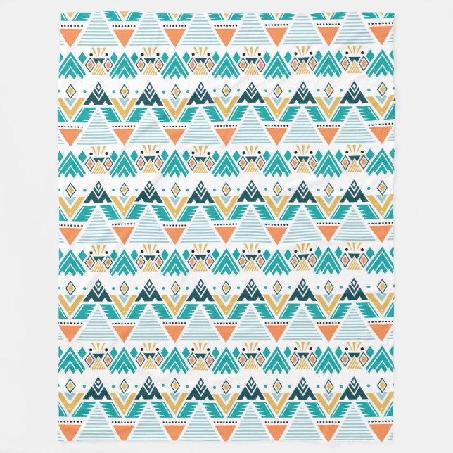 Manta Polar Patrón bohemio (Anverso)