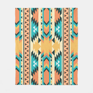 Manta Polar Patrón Boho de estilo suroeste