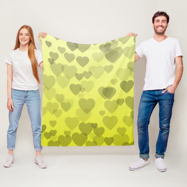 Manta Polar Patrón cardíaco 22 (In situ)