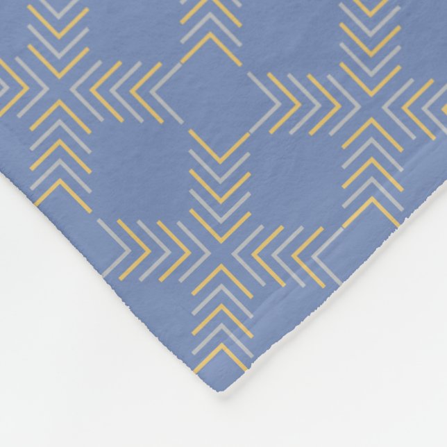 Manta Polar Patrón cruzado de Cristo X (Esquina)