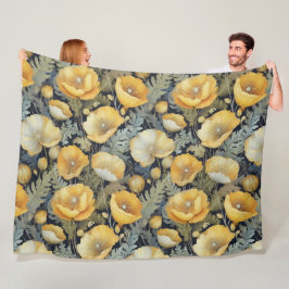 Manta Polar Patrón de adornos antiguos