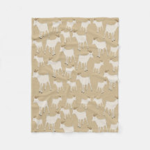 Patrón de animales de granja de cabras