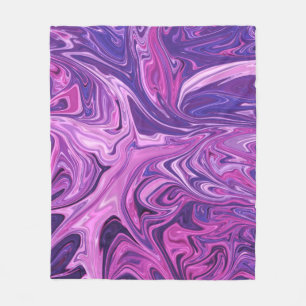 Manta Polar Patrón de arte galáctico