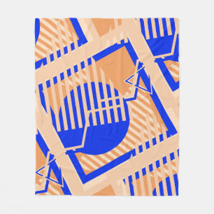 Manta Polar Patrón de arte pop sin inconvenientes. Textura de 