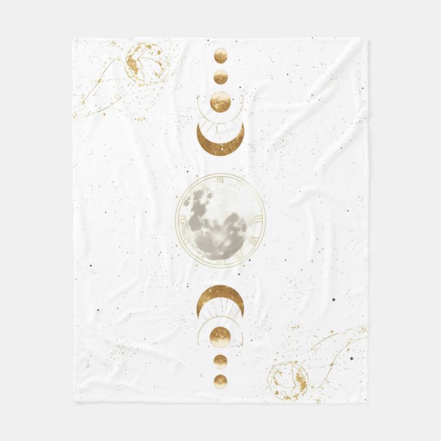 Manta Polar Patrón de astrología celestial | Papel de regalo (Anverso)