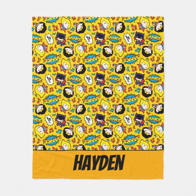 Manta Polar Patrón de baile de Heroine Chibi (Anverso)