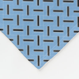 Manta Polar Patrón de bandera de Botswana de mosaico