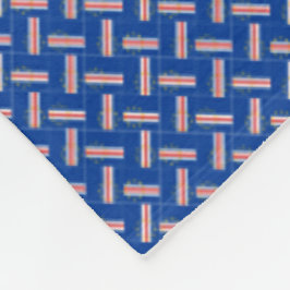 Manta Polar Patrón de bandera de Cabo Verde