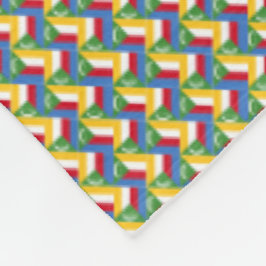 Manta Polar Patrón de bandera de Comoras